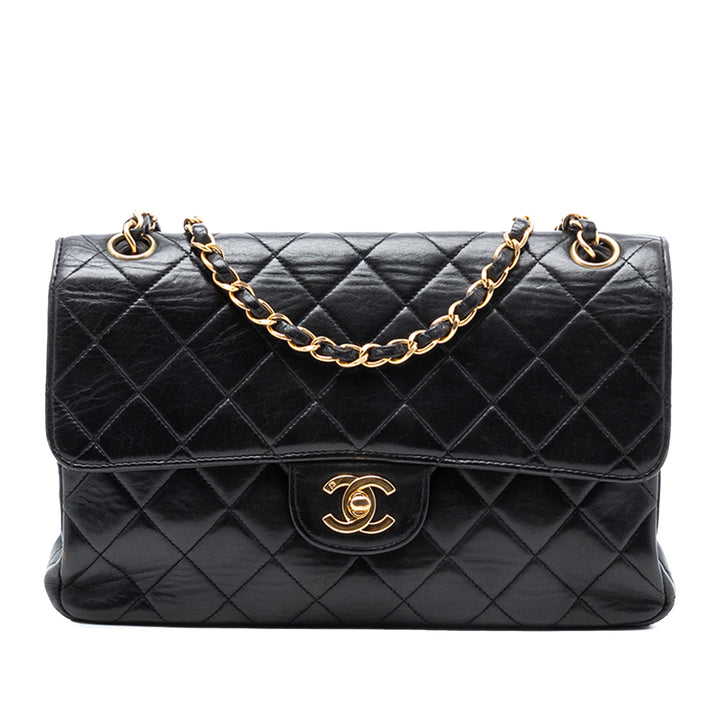 Chanel Medium Matelassé Cuir d’agneau Double Sided à rabat