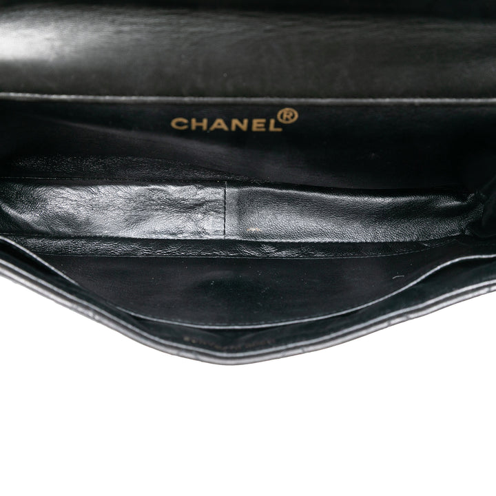 Chanel Medium Matelassé Cuir d’agneau Double Sided à rabat