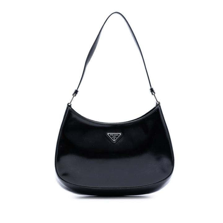 Prada Spazzolato Cuir Cleo Sac bandoulière