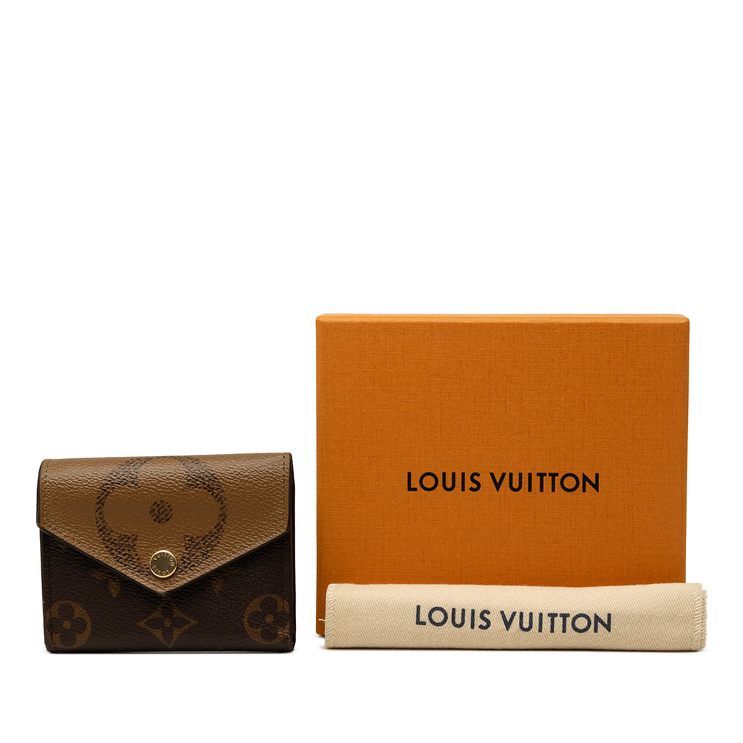 Giant Zoe Portefeuille Monogram Reverse Marron