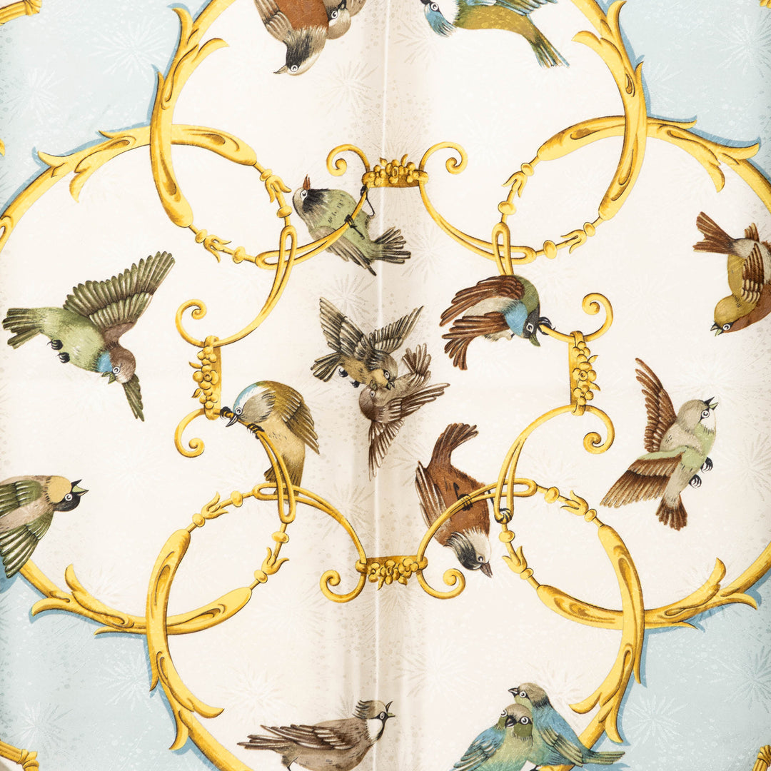 Hermès La Cle des Champs Soie Foulard 90