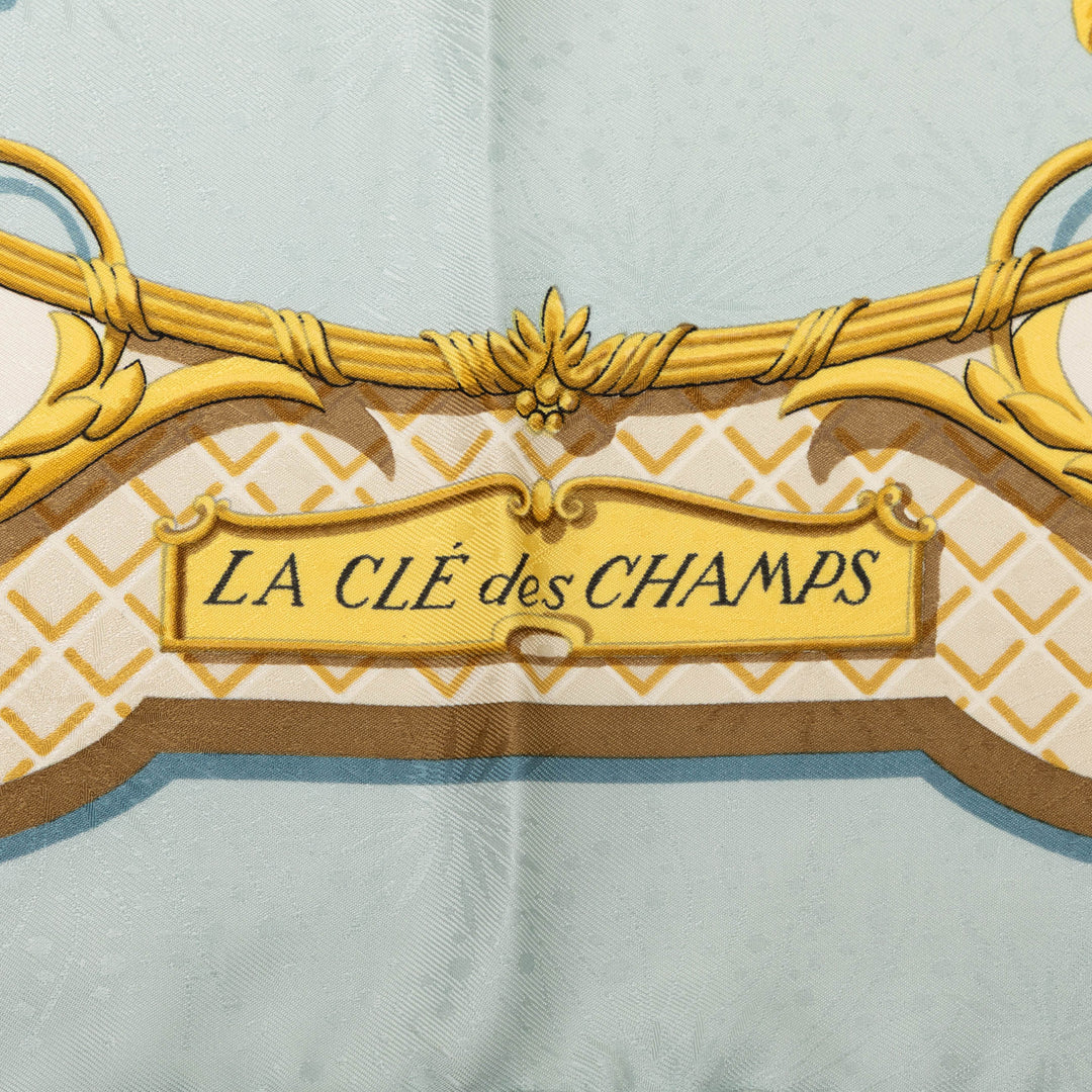 Hermès La Cle des Champs Soie Foulard 90