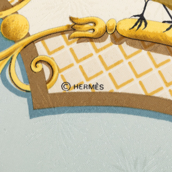 Hermès La Cle des Champs Soie Foulard 90