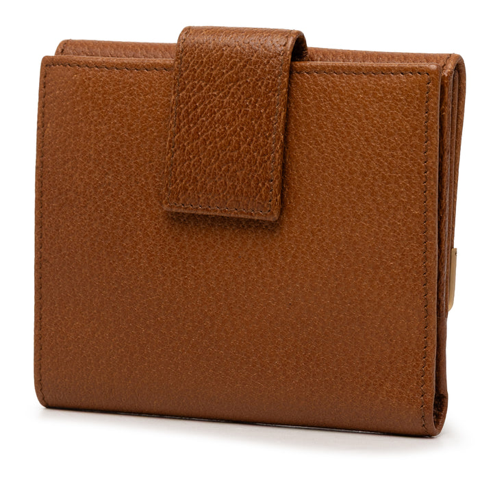 Gucci Cuir de veau French à rabat Portefeuille