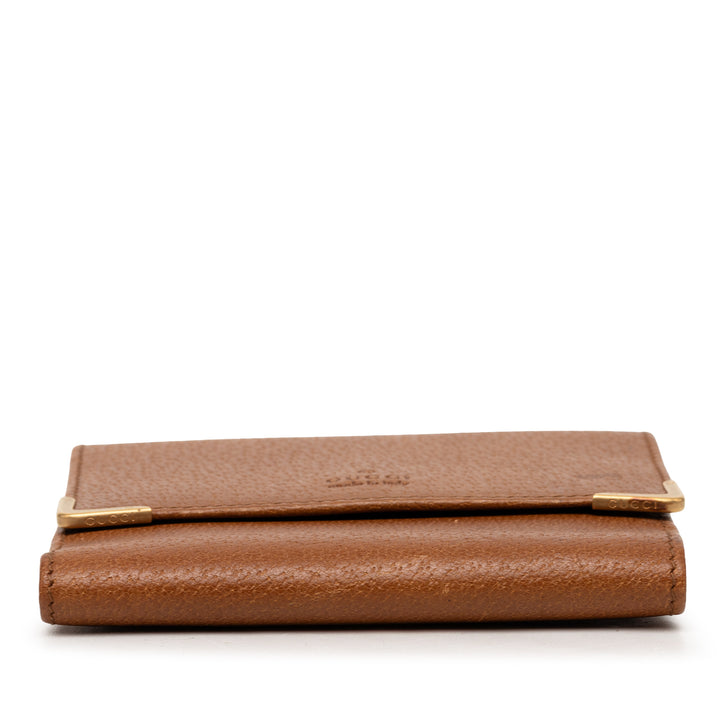 Gucci Cuir de veau French à rabat Portefeuille