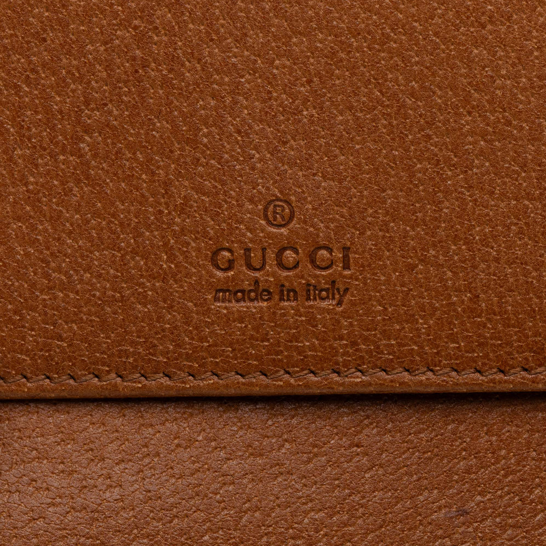 Gucci Cuir de veau French à rabat Portefeuille