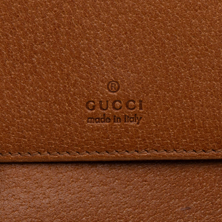 Gucci Cuir de veau French à rabat Portefeuille