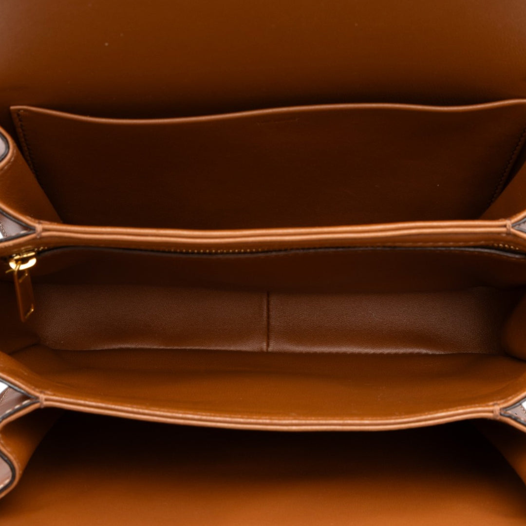 Celine Classique Triomphe et Triomphe Sac Triomphe enduite Marron – vue 4 – GABY PARIS