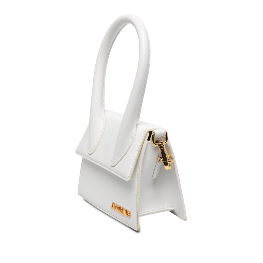 Jacquemus Sac à main Le Chiquito Blanc – vue 2 – GABY PARIS