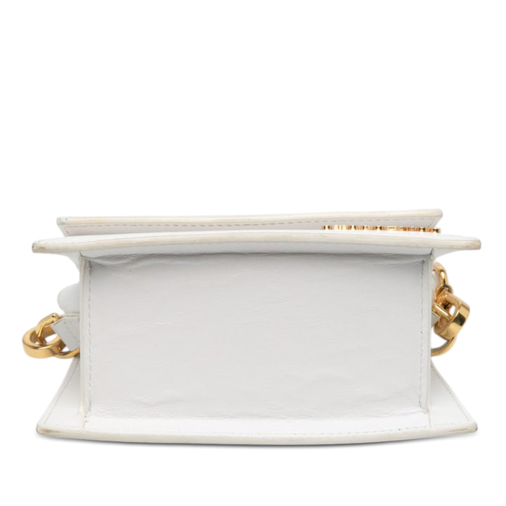Jacquemus Sac à main Le Chiquito Blanc – vue 3 – GABY PARIS