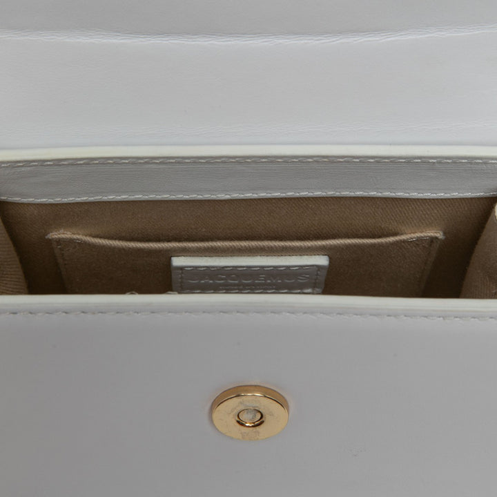 Jacquemus Sac à main Le Chiquito Blanc – vue 5 – GABY PARIS