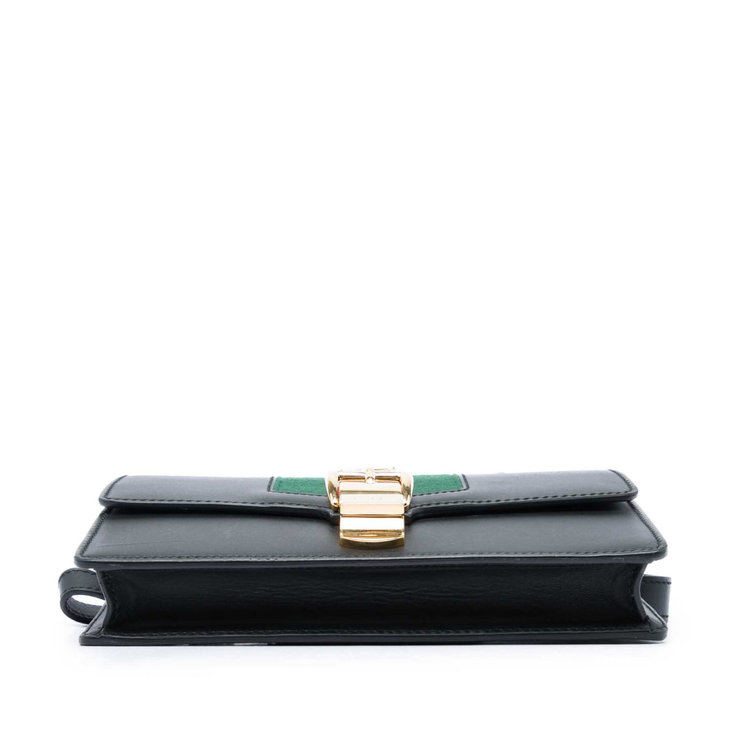 Web Sylvie Sac ceinture Cuir de veau Noir