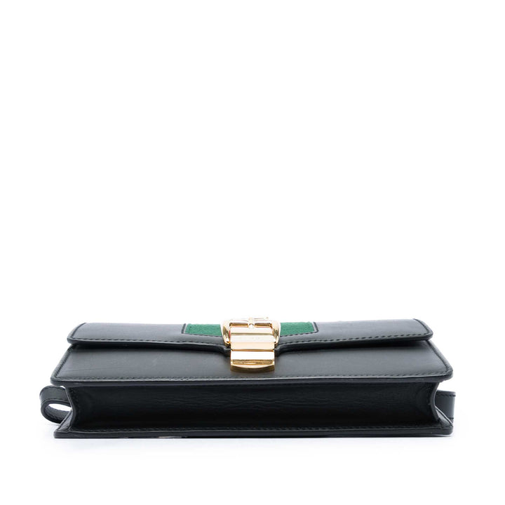 Web Sylvie Sac ceinture Cuir de veau Noir