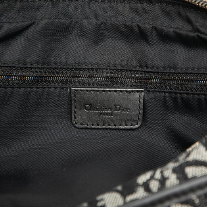 Dior Diorissimo Trotter à rabat Sac Messenger Bleu