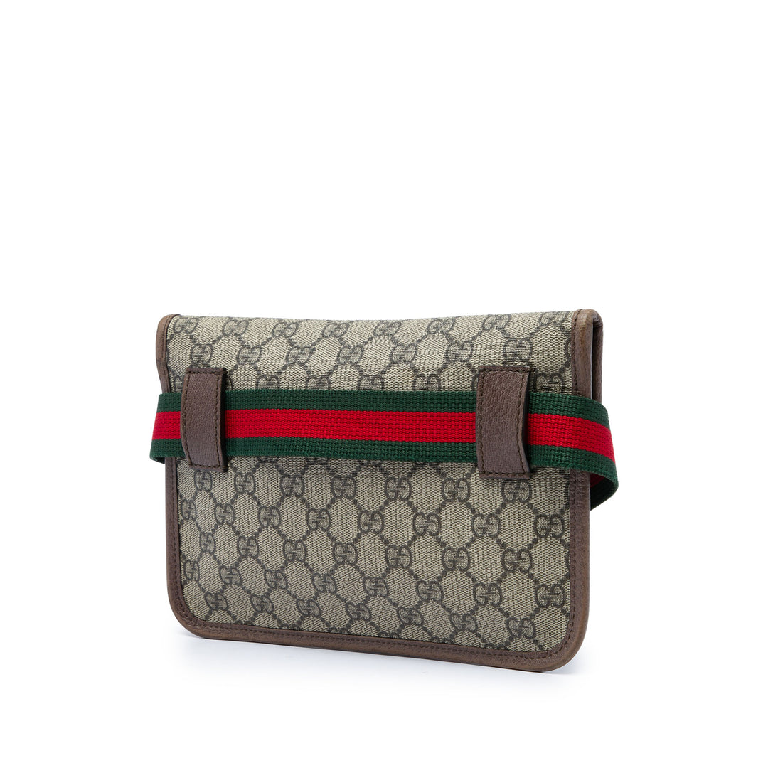 Gucci Ceinture Web Neo Vintage GG Supreme Beige – vue 2 – GABY PARIS