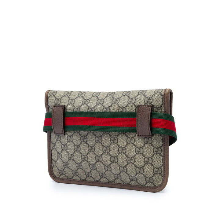 Gucci Ceinture Web Neo Vintage GG Supreme Beige – vue 2 – GABY PARIS