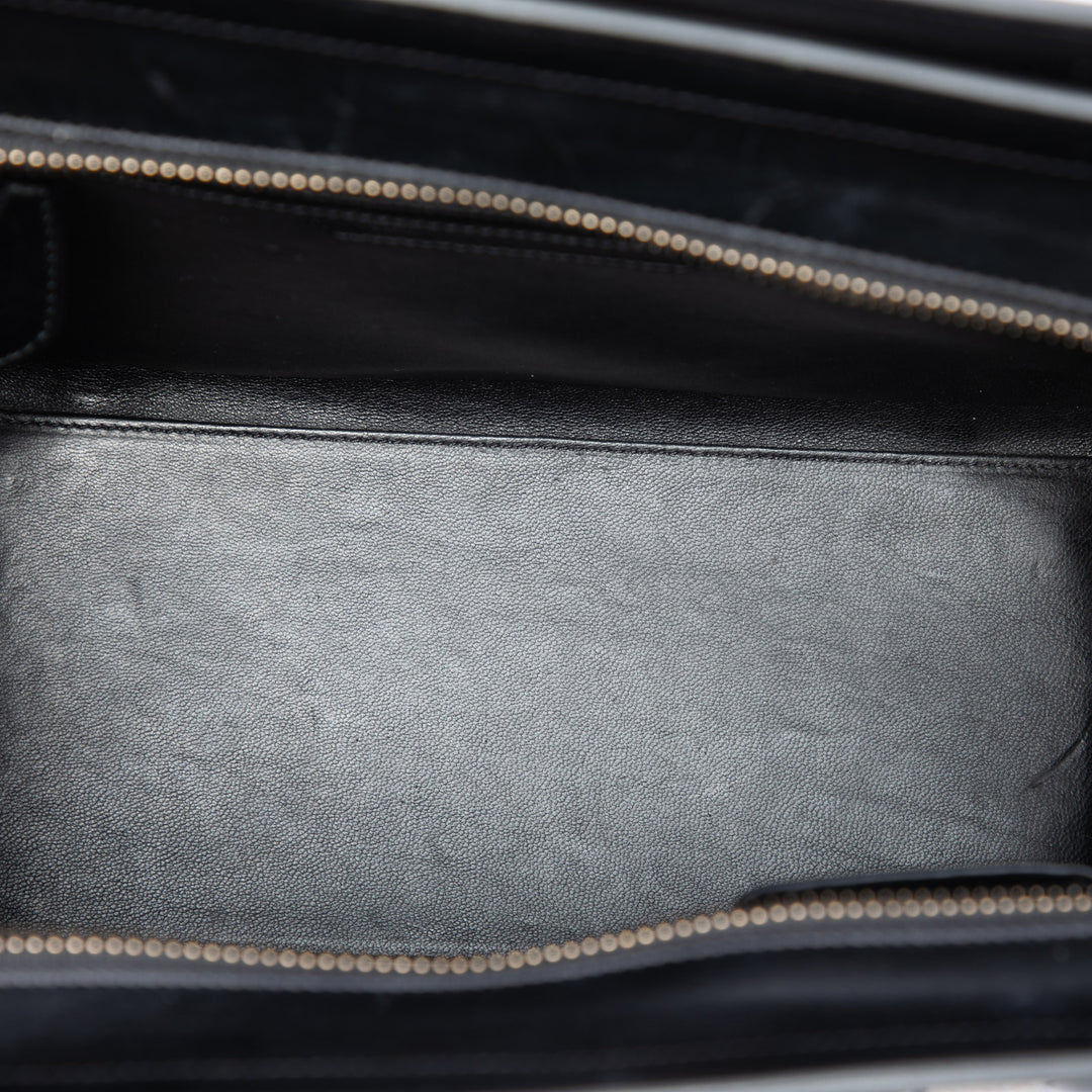 Tricolore Felt et Luggage Cabas Micro Noir