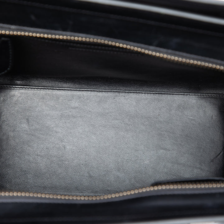 Tricolore Felt et Luggage Cabas Micro Noir