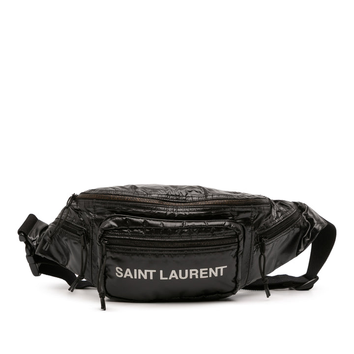 Saint Laurent Nylon Nuxx Belt Bag Noir