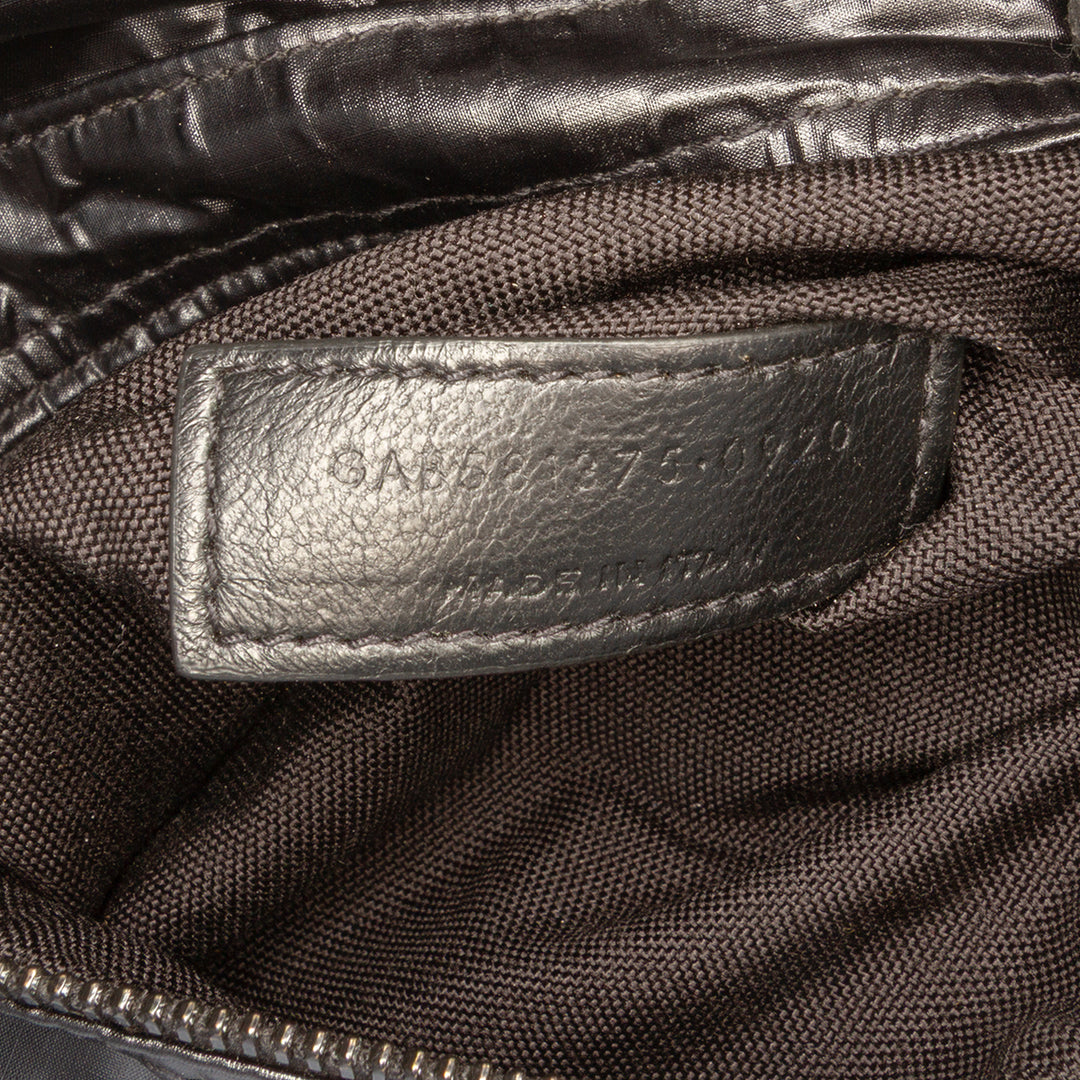 Saint Laurent Nylon Nuxx Belt Bag Noir