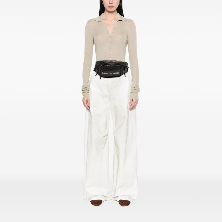 Saint Laurent Nylon Nuxx Belt Bag Noir