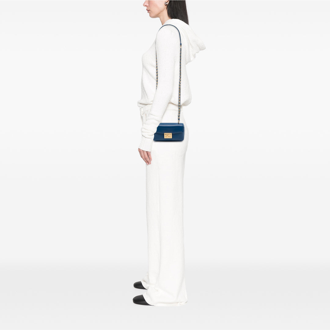 Be Baguette Sac Mini nappa Bleu