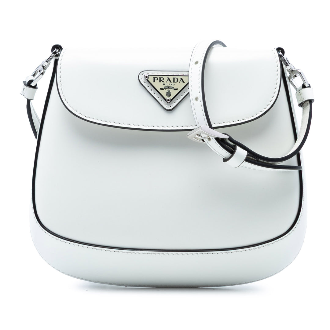 Prada Mini Brushed Cuir Cleo Sac