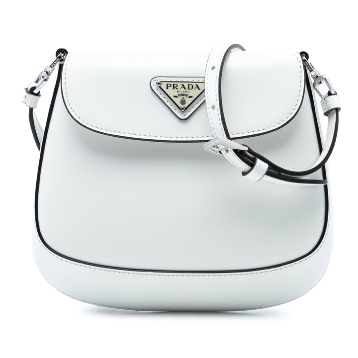 Prada Mini Brushed Cuir Cleo Sac
