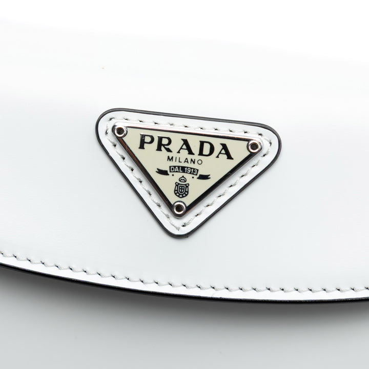 Prada Mini Brushed Cuir Cleo Sac