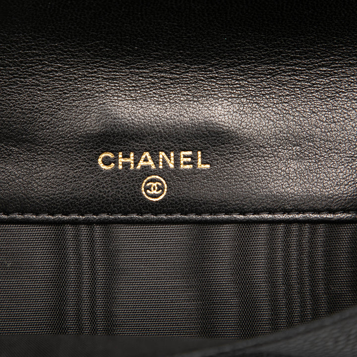 Chanel CC Caviar Compact Portefeuille
