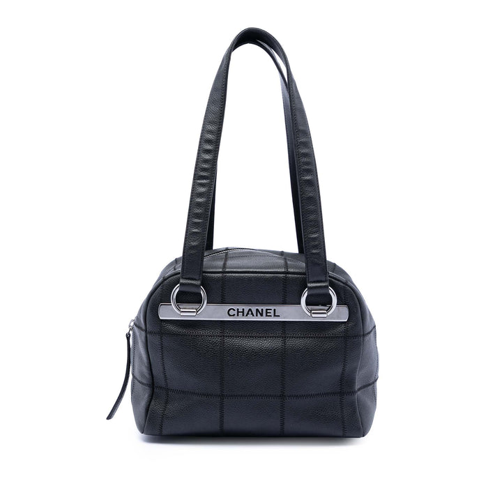 Chanel Small Choco Bar Caviar Sac bandoulière