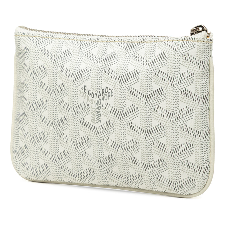 Goyard Pochette Senat Goyardine PM Blanc – vue 2 – GABY PARIS