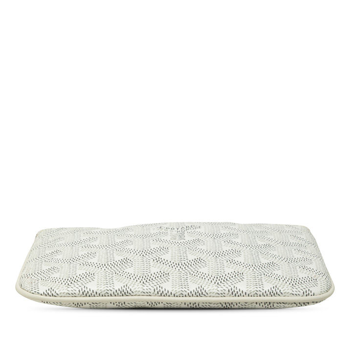 Goyard Pochette Senat Goyardine PM Blanc – vue 3 – GABY PARIS