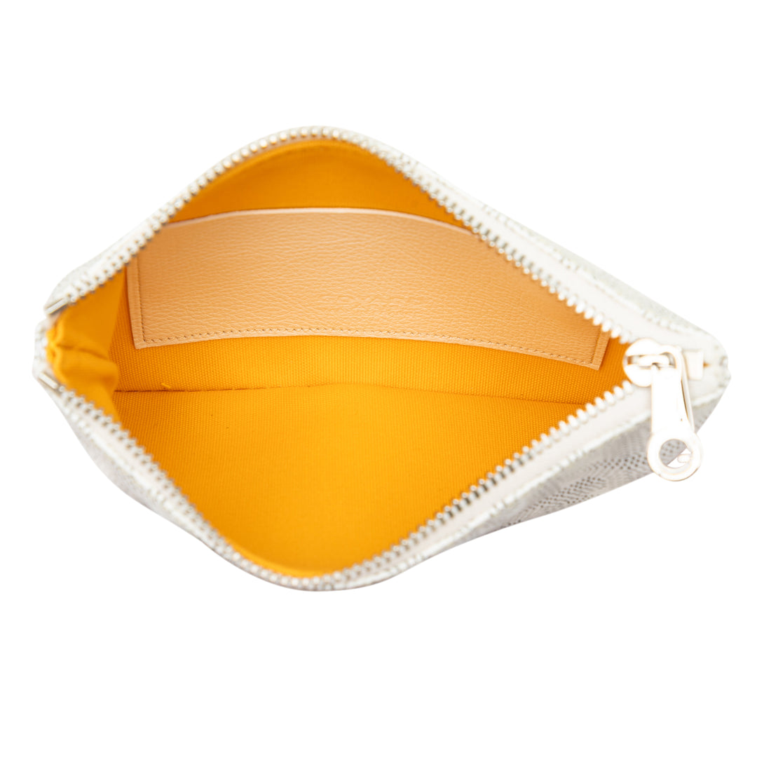 Goyard Pochette Senat Goyardine PM Blanc – vue 4 – GABY PARIS