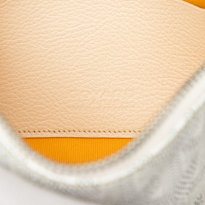 Goyard Pochette Senat Goyardine PM Blanc – vue 5 – GABY PARIS