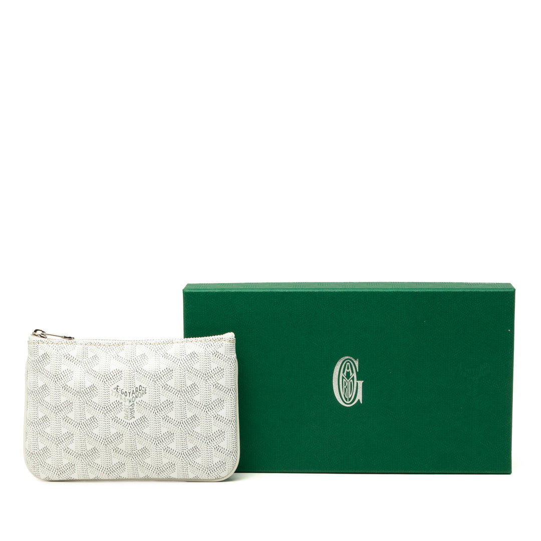 Goyard Pochette Senat Goyardine PM Blanc – vue 7 – GABY PARIS