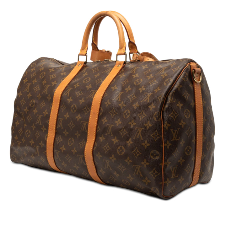 Louis Vuitton Monogram Keepall Bandouliere 50