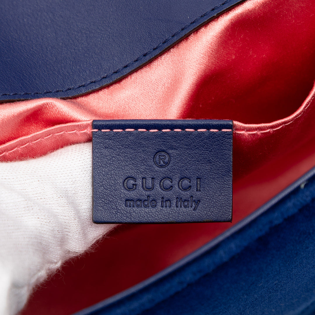 Gucci Small GG Marmont Matelasse Velours Sac bandoulière – GABY PARIS Authentique