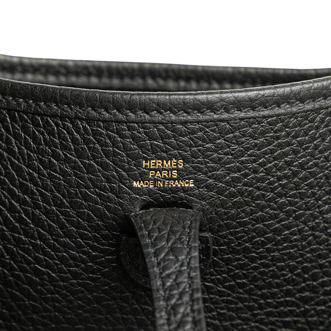 Hermès Clemence Evelyne TPM Noir