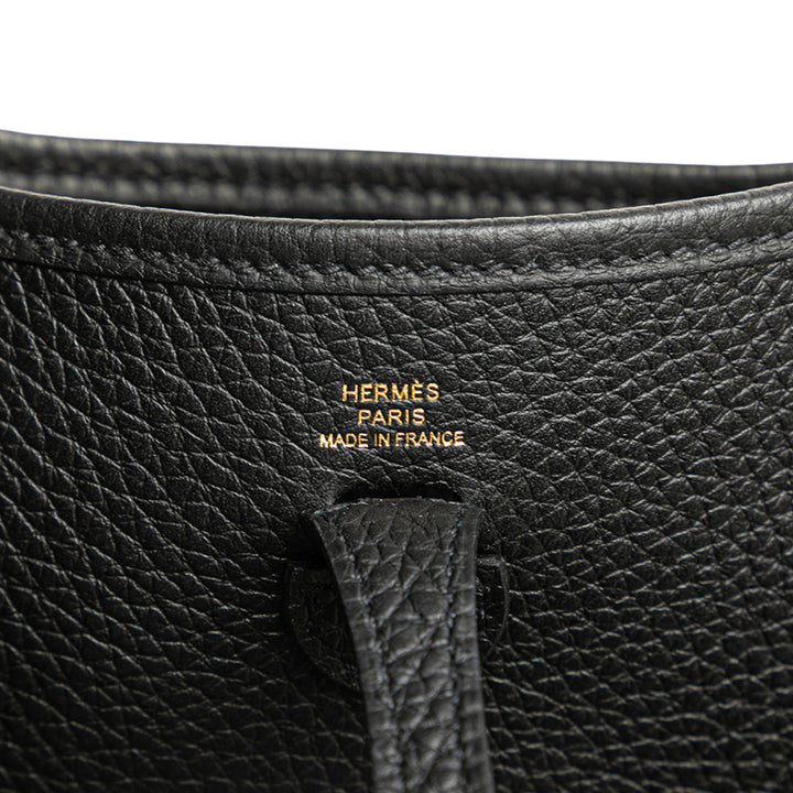 Hermès Clemence Evelyne TPM Noir