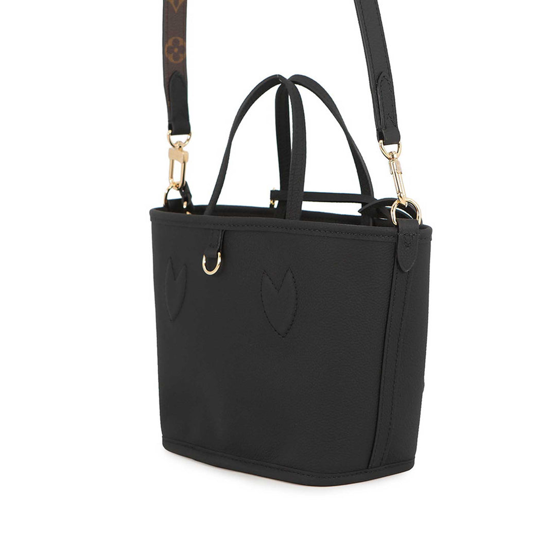 Neverfull Bandouliere Inside Out BB Monogram Marron