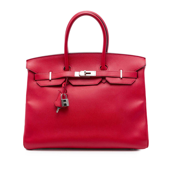 Birkin Retourne 35 Epsom Rouge