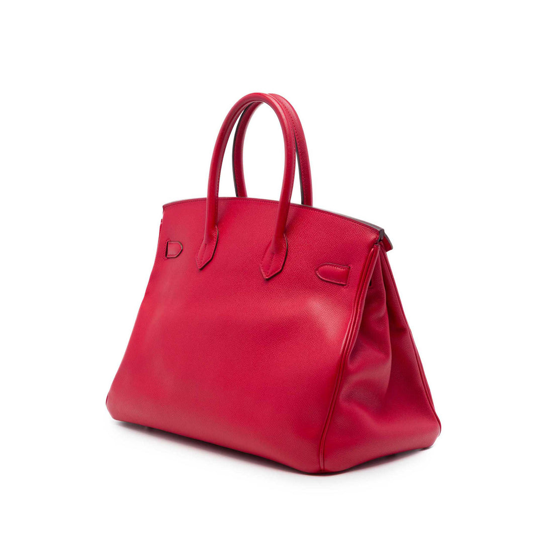 Birkin Retourne 35 Epsom Rouge