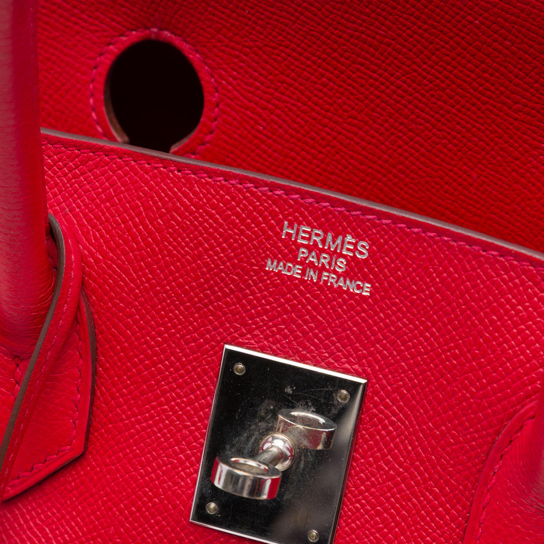 Birkin Retourne 35 Epsom Rouge