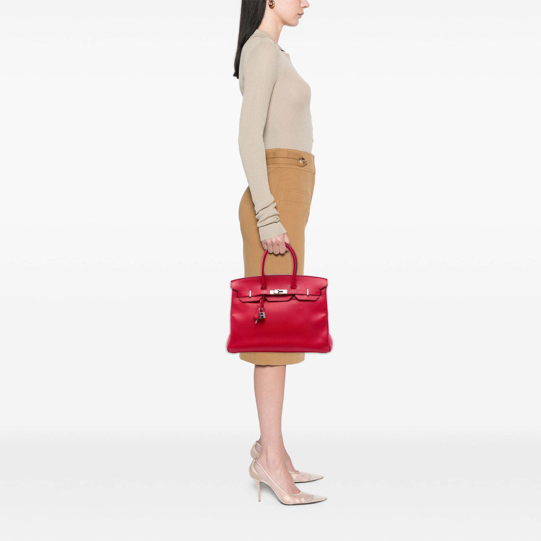 Birkin Retourne 35 Epsom Rouge