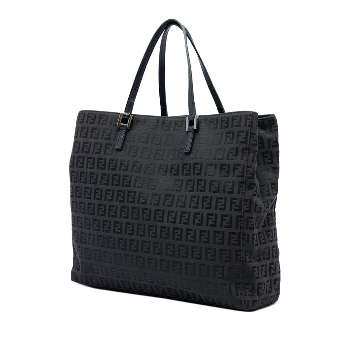Fendi Zucchino Cabas Noir