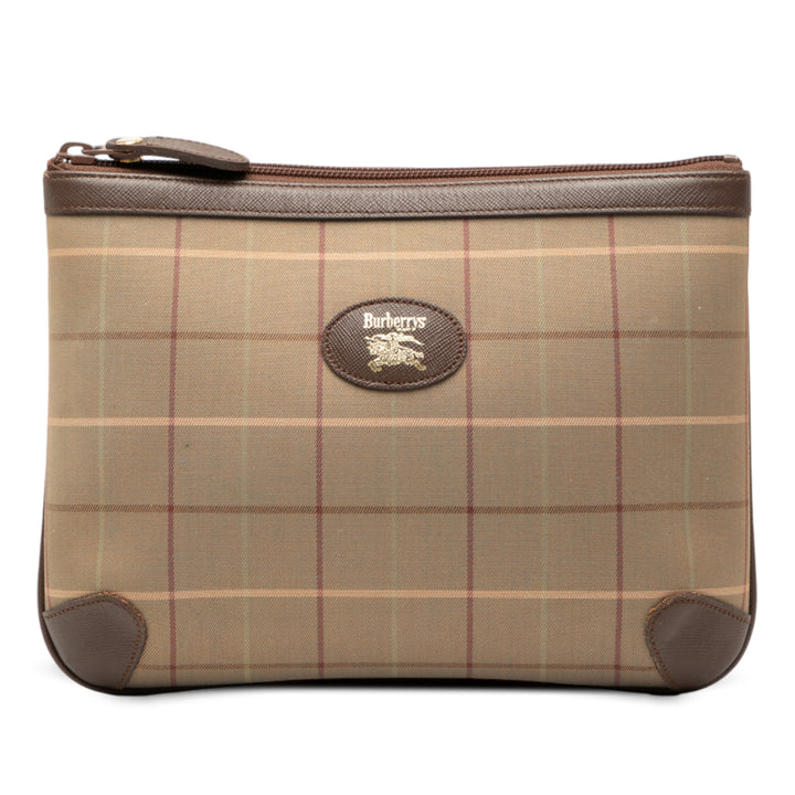 Burberry Vintage Check Toile Pochette