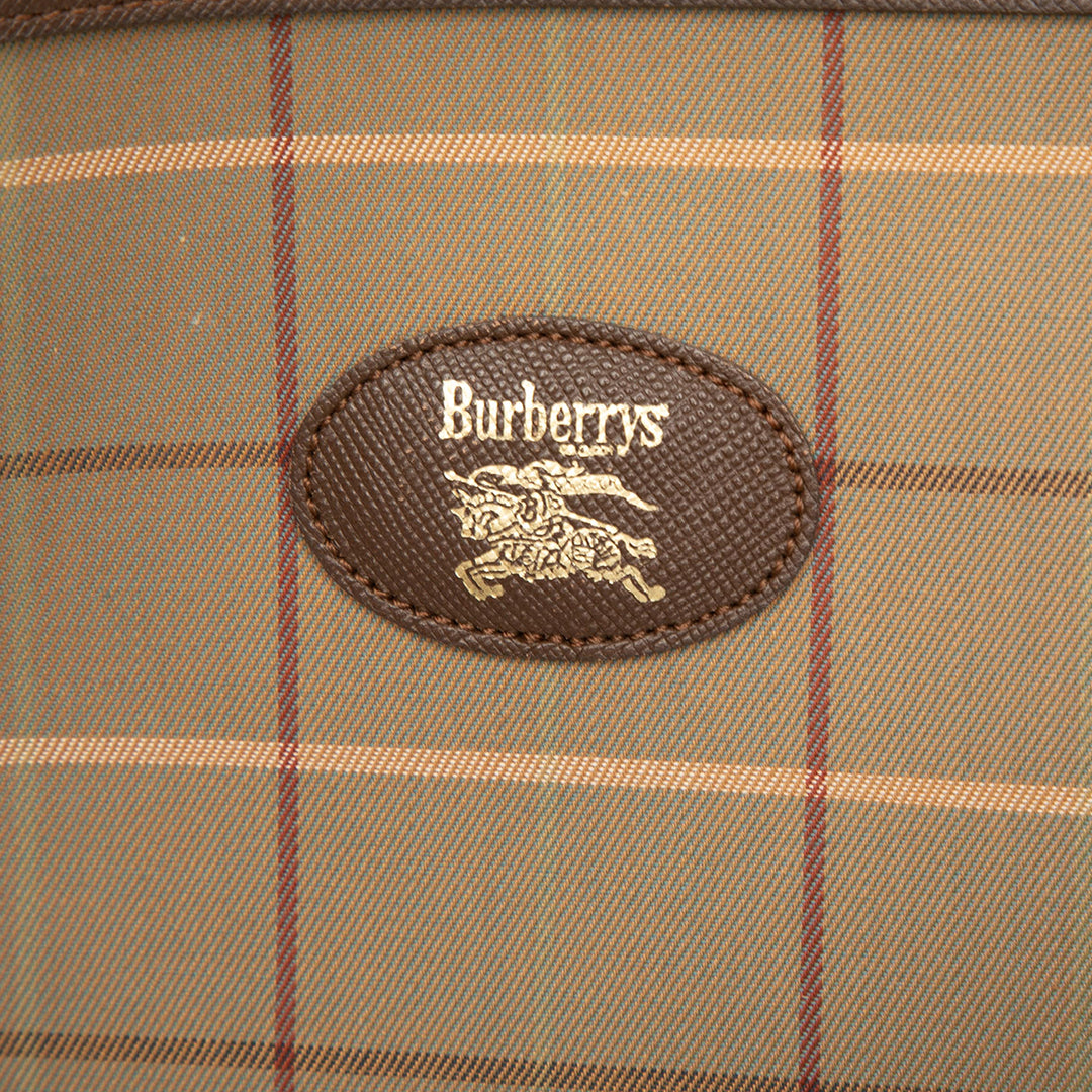 Burberry Vintage Check Toile Pochette