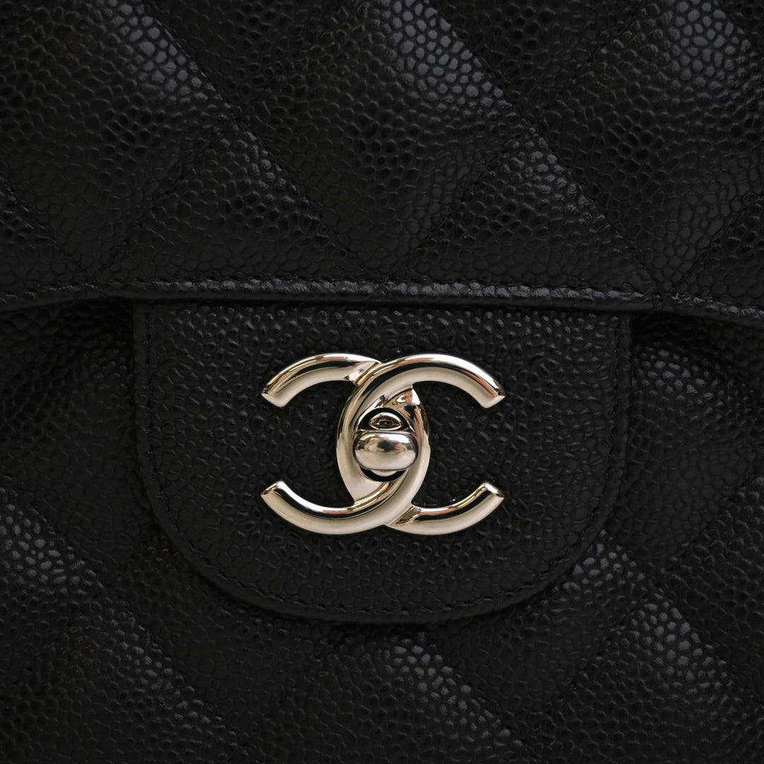 Chanel Jumbo Classic Caviar Double rabat