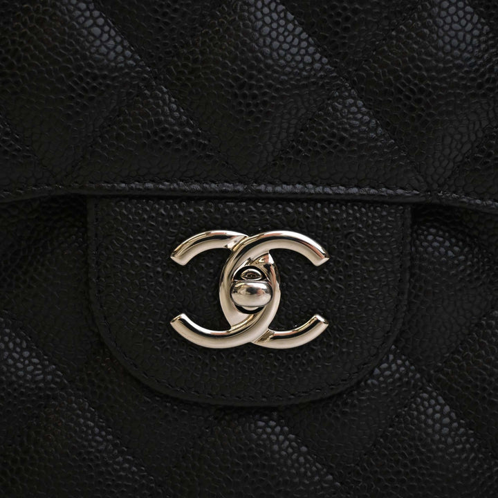 Chanel Jumbo Classic Caviar Double rabat